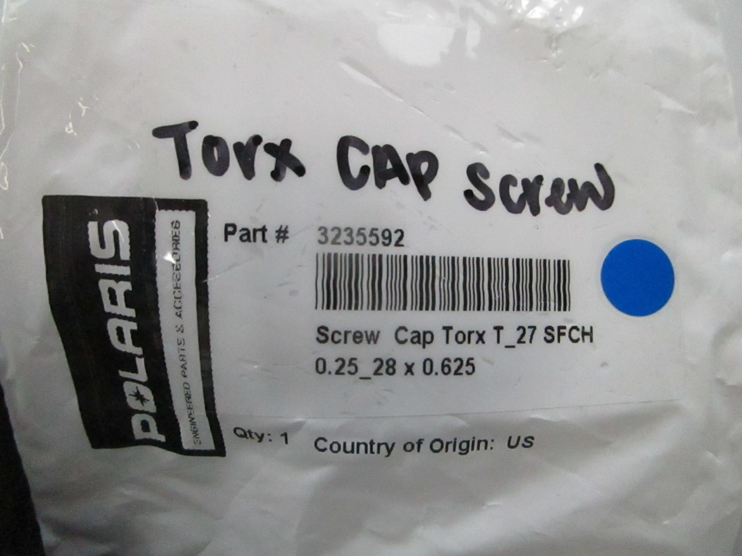 *NEW OEM* 0810 Polaris Torx Cap Screw 3235592