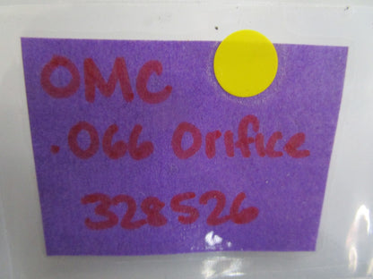 *NEW OEM* 0810 OMC Johnson Evinrude .066 Orifice 328526 0328526