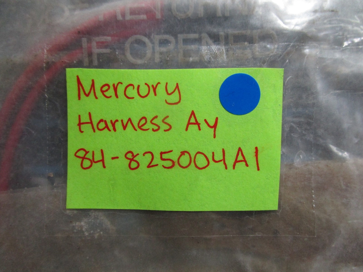 *NEW OEM* 0810 Mercury Quicksilver Harness Assembly 84-825004A1