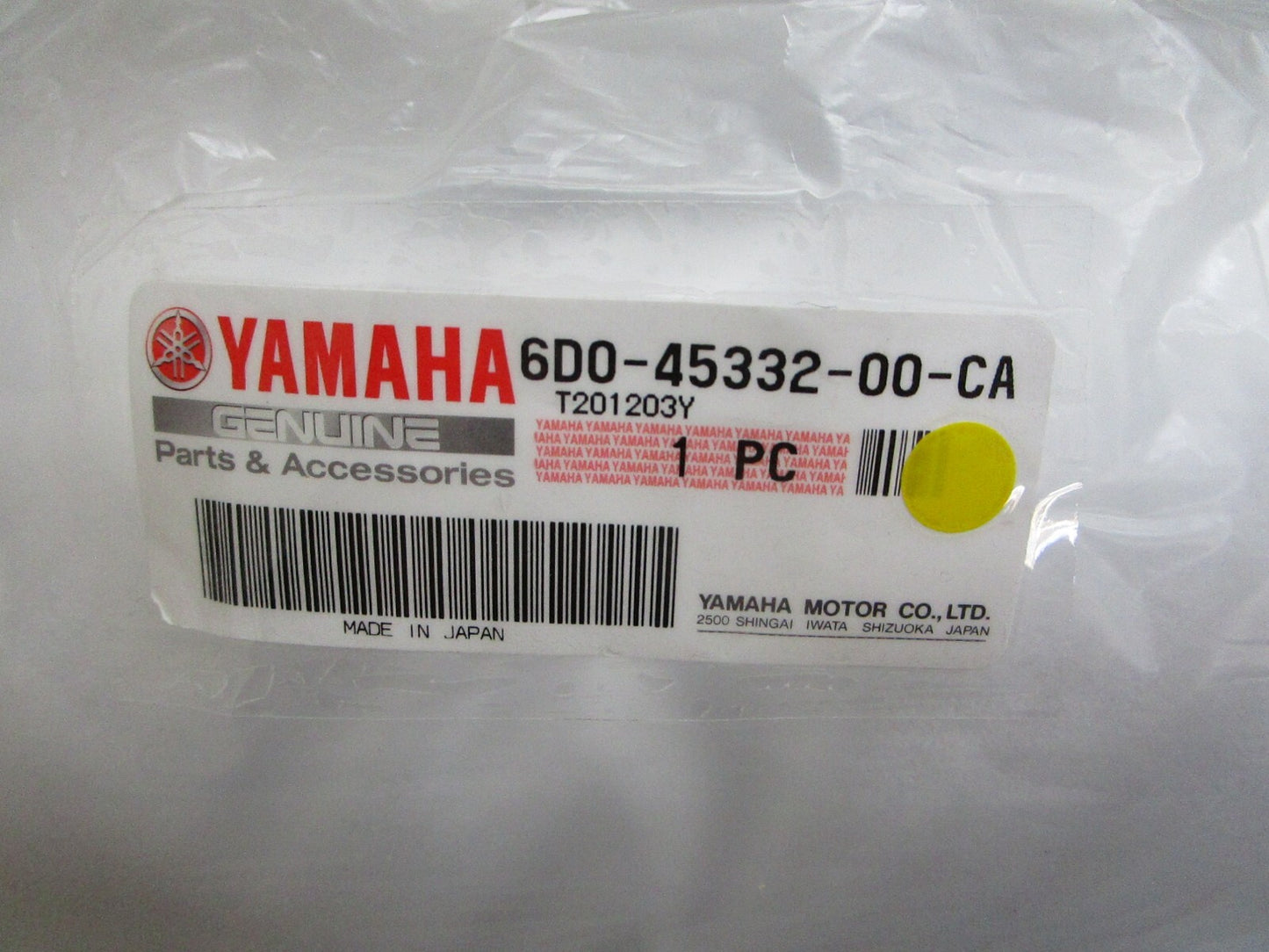*NEW OEM* 0820 Yamaha Bearing Housing 6D0-45332-00-CA