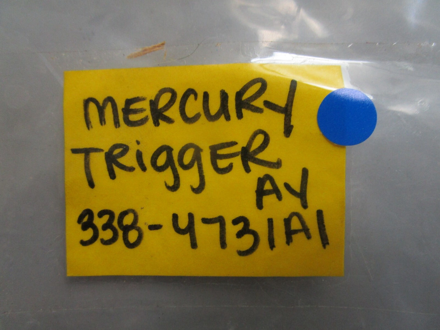 *NEW OEM* 0820 Mercury Quicksilver Trigger 338-4731A1