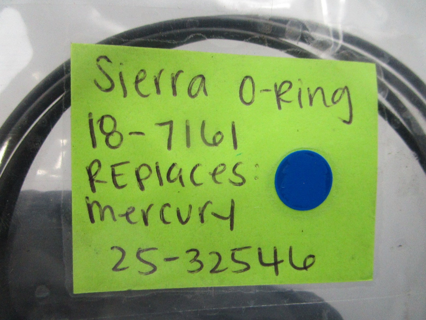 NEW (LOT OF 2) 18-7161 Replaces: Mercury 25-32546 Sierra O-Ring 0810