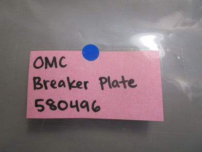 *NEW OEM* 0810 OMC Johnson Evinrude Breaker Plate 580496 0580496