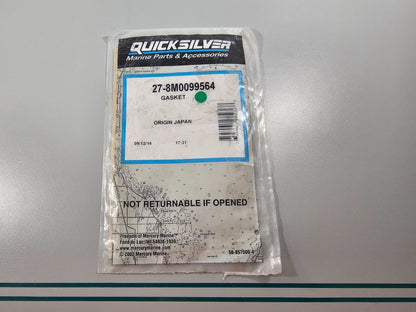 NEW OEM 27-8M0099564 Mercury Quicksilver Gasket 0810