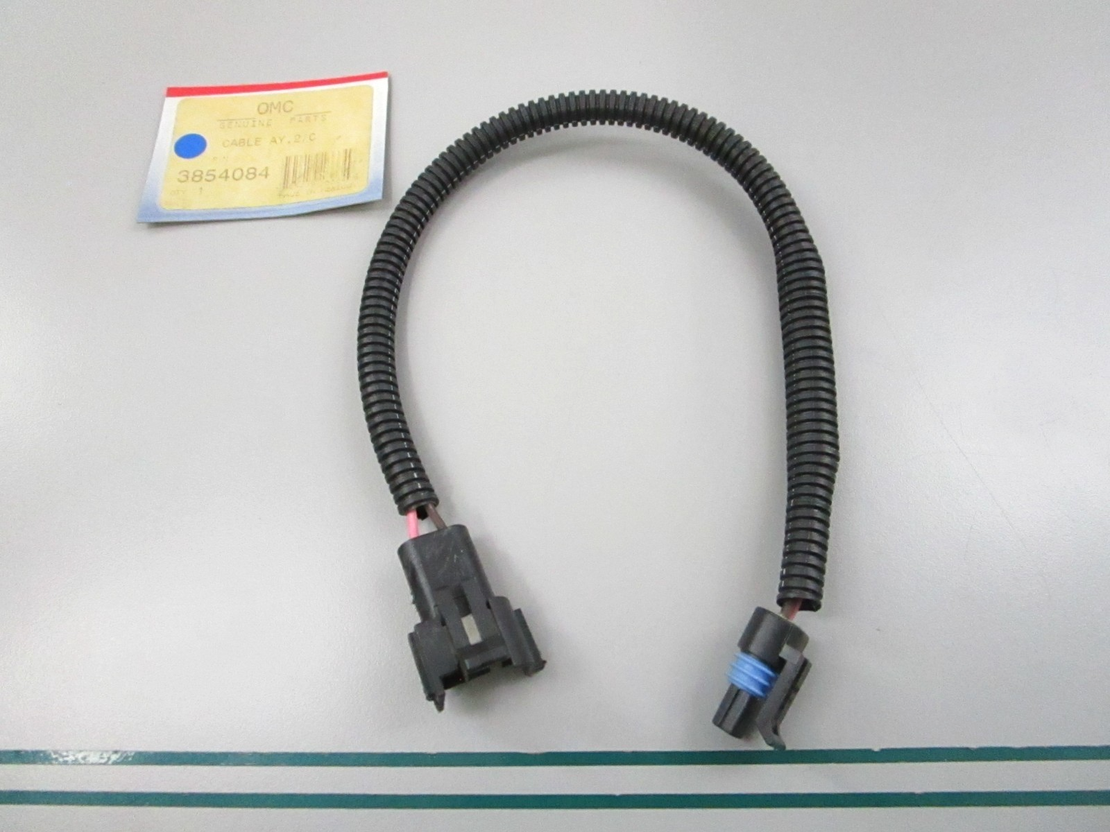 NEW OEM 3854084 OMC Johnson Evinrude 2/C Cable 0810