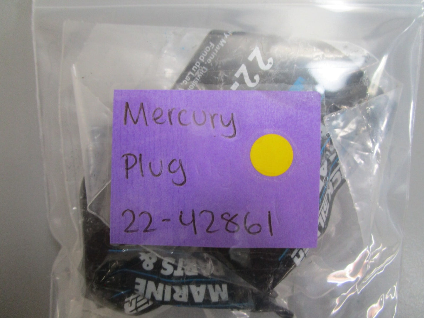 *NEW OEM* (LOT OF 2) 0810 Mercury Quicksilver Plug 22-42861