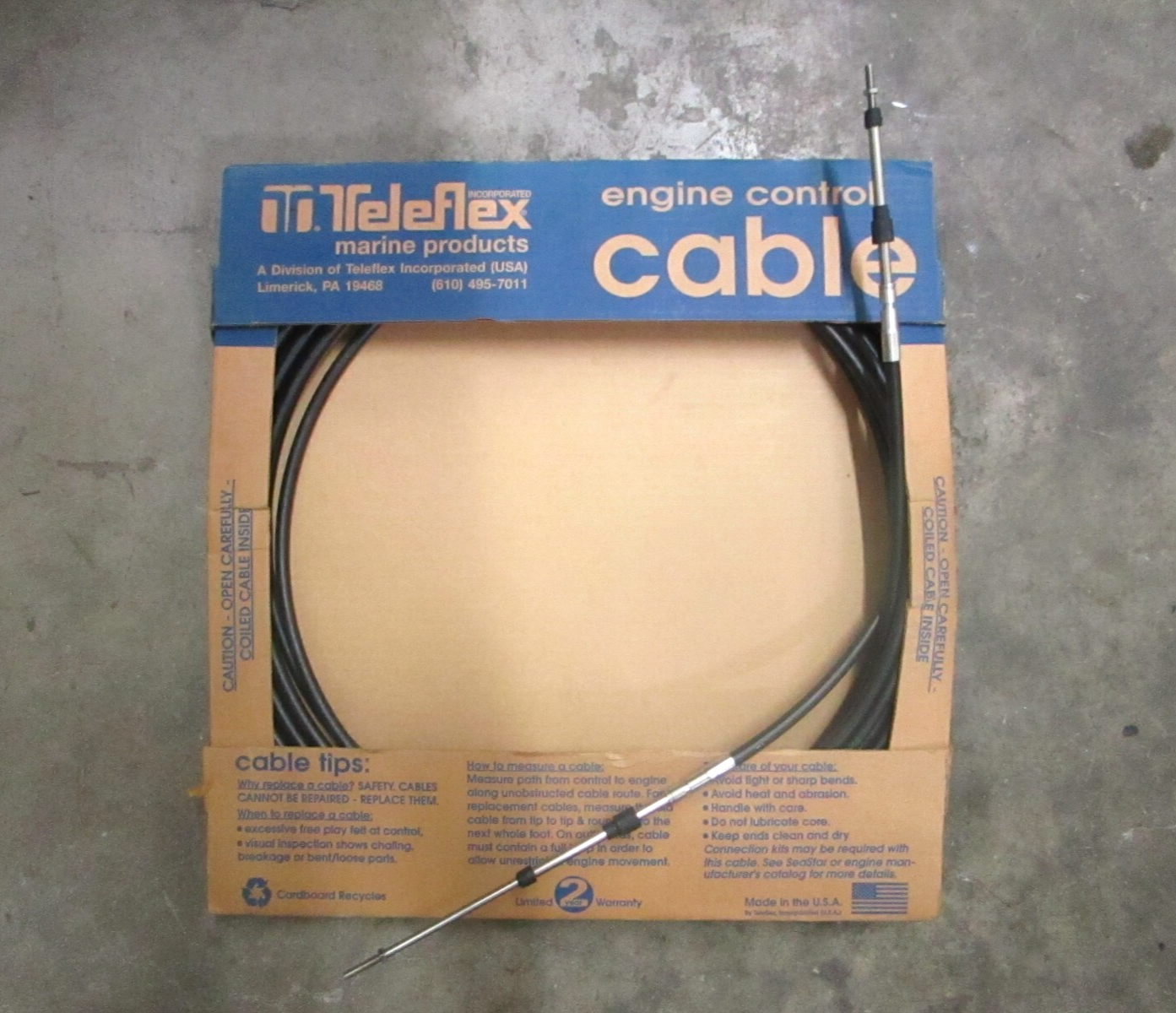 *NEW* 0780 Teleflex TF Xtreme 32FT Control Cable CCX43332