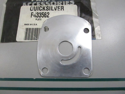 NEW OEM F435562 Mercury Quicksilver Plate 0810
