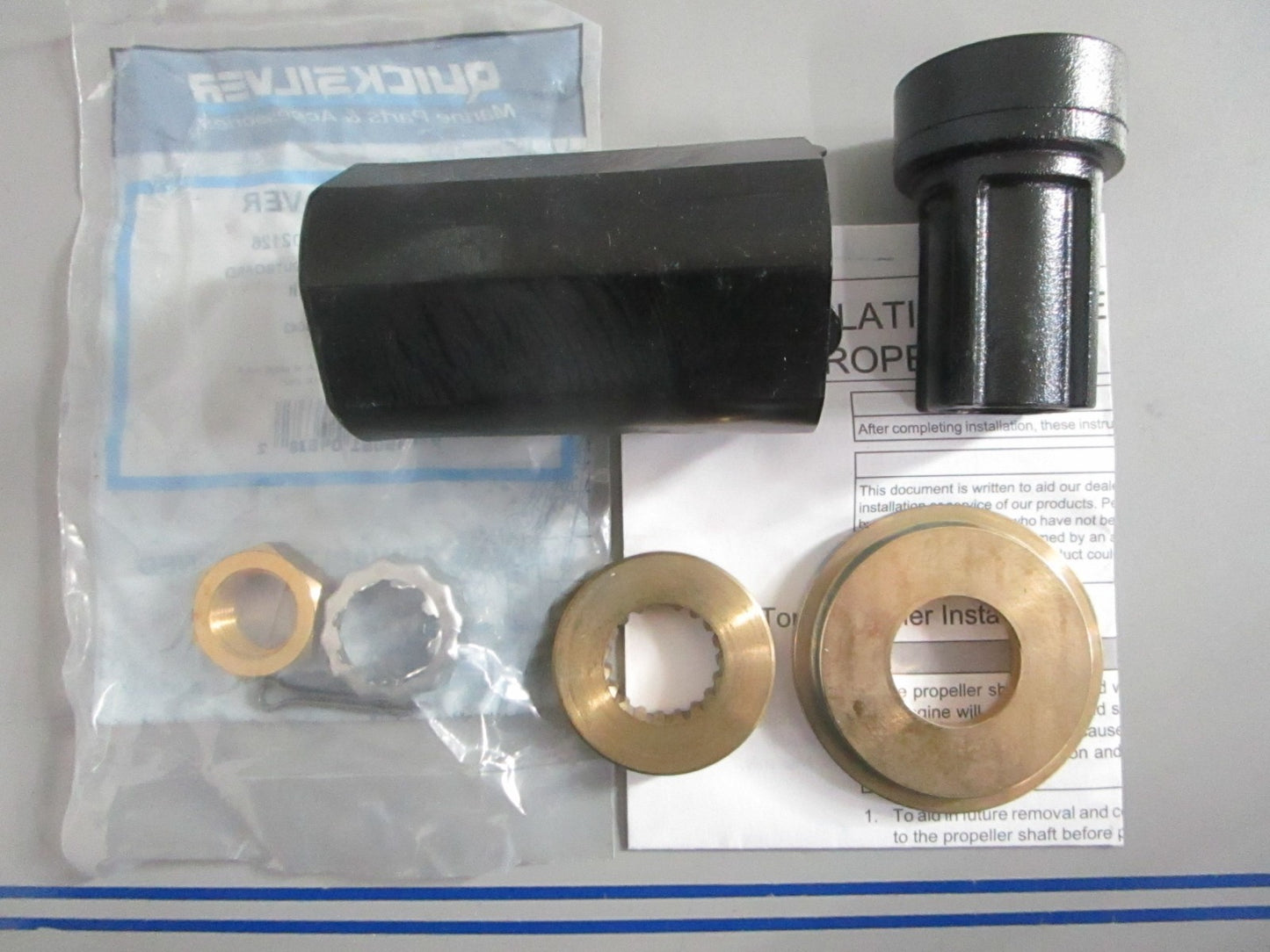 NEW OEM 835270Q1 Mercury Quicksilver Flo-Torq II Hub Kit For: 1995 Volvo SX 0820