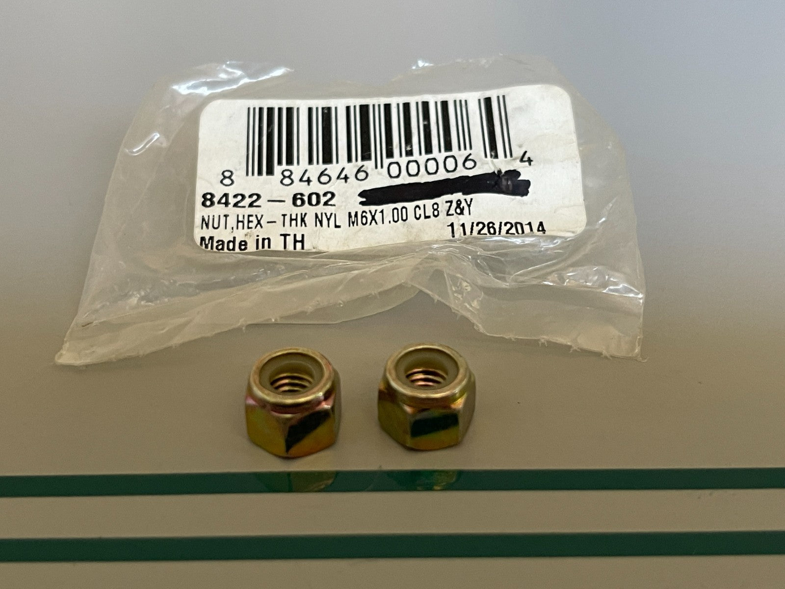 NEW OEM (LOT OF 2) 8422-602 Arctic Cat Hex Nut 0810
