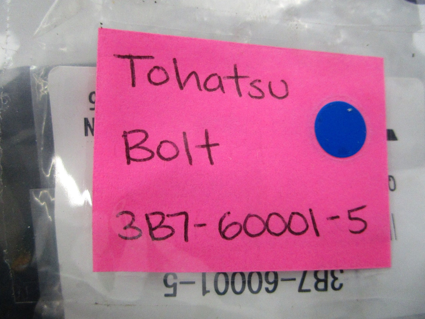 NEW OEM 3B7-60001-5 3B7600015 Tohatsu Bolt 0810