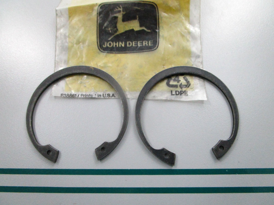 NEW OEM (LOT OF 2) R55408 John Deere Snap Ring 0810