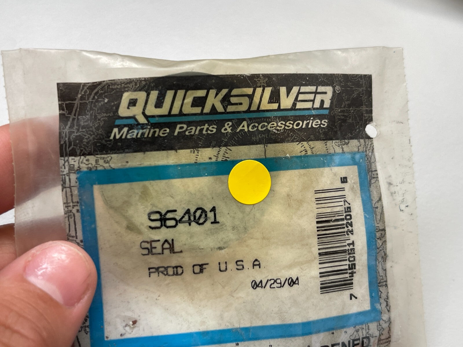 *NEW OEM* 0810 Mercury Quicksilver Seal 96401