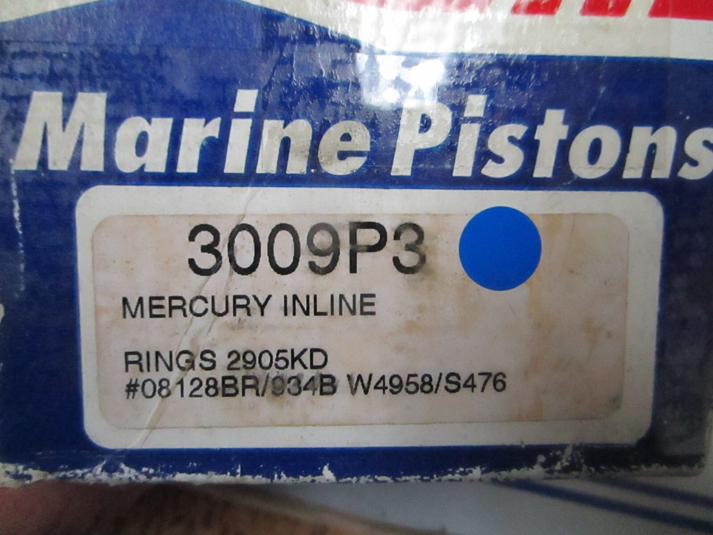 *NEW* 0720 Wiseco Piston 3009P3 Replaces: Mercury Inline