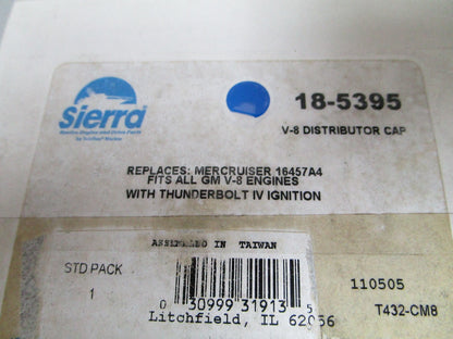 *NEW* 0720 Sierra V8 Distributor Cap 18-5395 Replaces: Mercruiser 16457A4