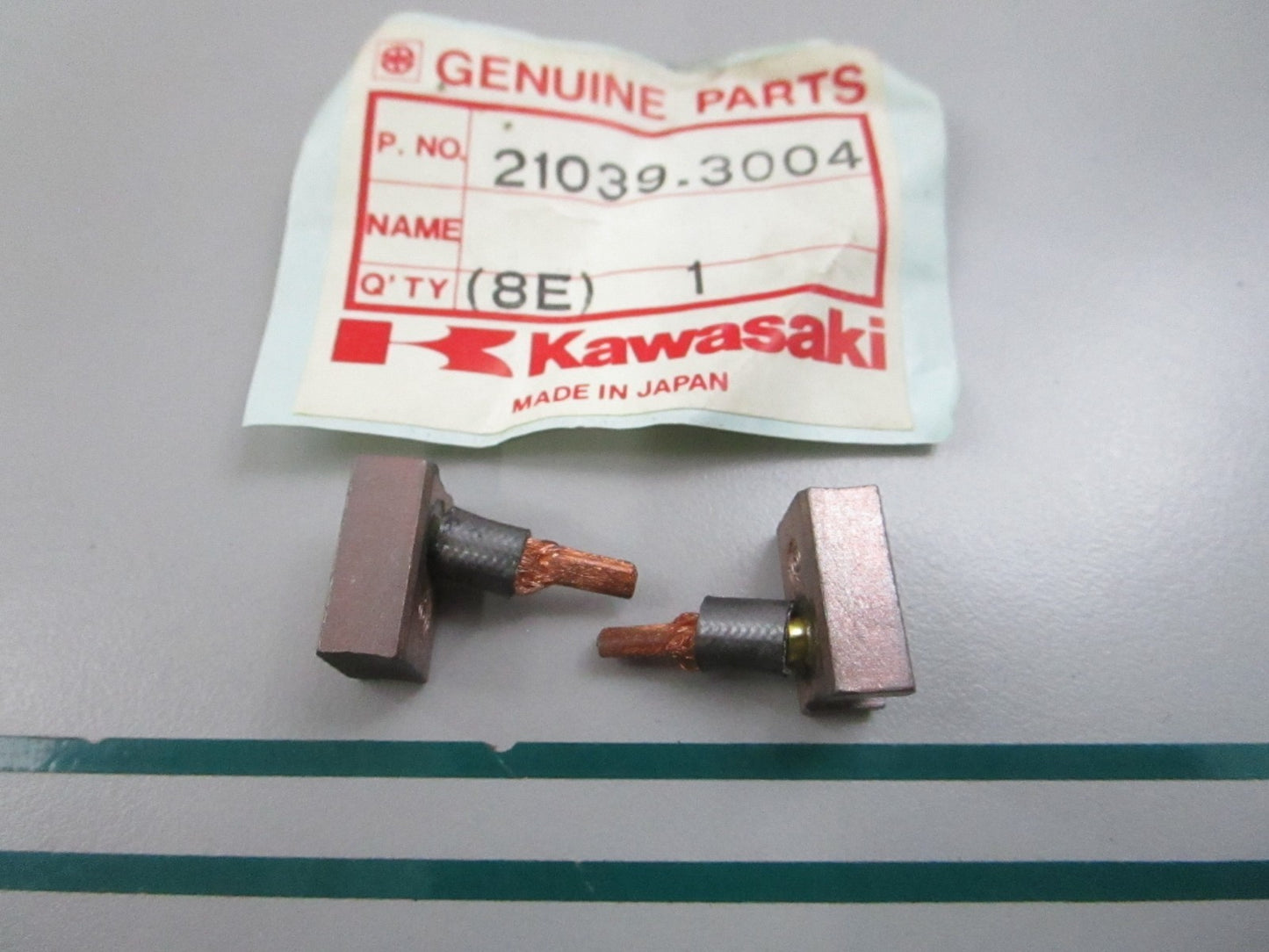 NEW OEM (LOT OF 2) 21039-3004 Kawasaki Brush 0810