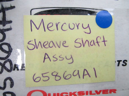 *NEW OEM* 0810 Mercury Quicksilver Sheave Shaft Assembly 65869A1