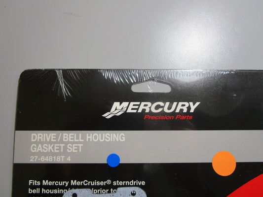 *NEW OEM* 0810 Mercury Quicksilver Drive/Bell Housing Gasket Set 27-64818T4