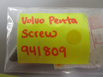*NEW OEM* (LOT OF 2) 0810 Volvo Penta Screw 941809