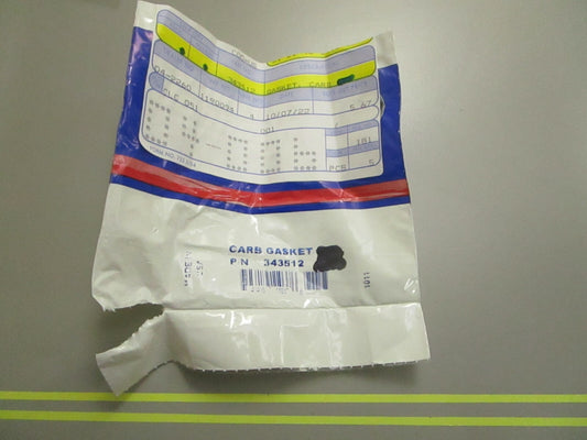 *NEW OEM* 0810 OMC Johnson Evinrude Carburetor Gasket 343512 0343512