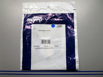 *NEW* 0720 Sierra Gasket 18-0354 Replaces: Mercury 27-60715