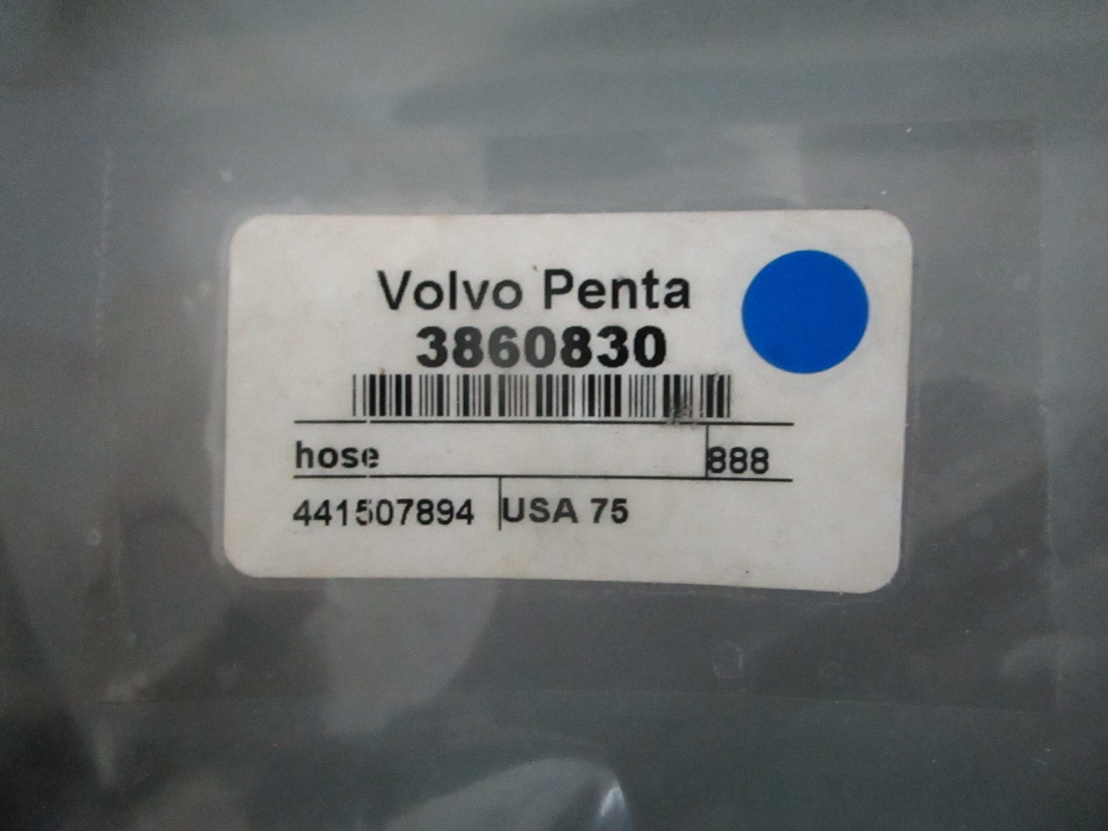 *NEW OEM* 0820 Volvo Penta Hose 3860830