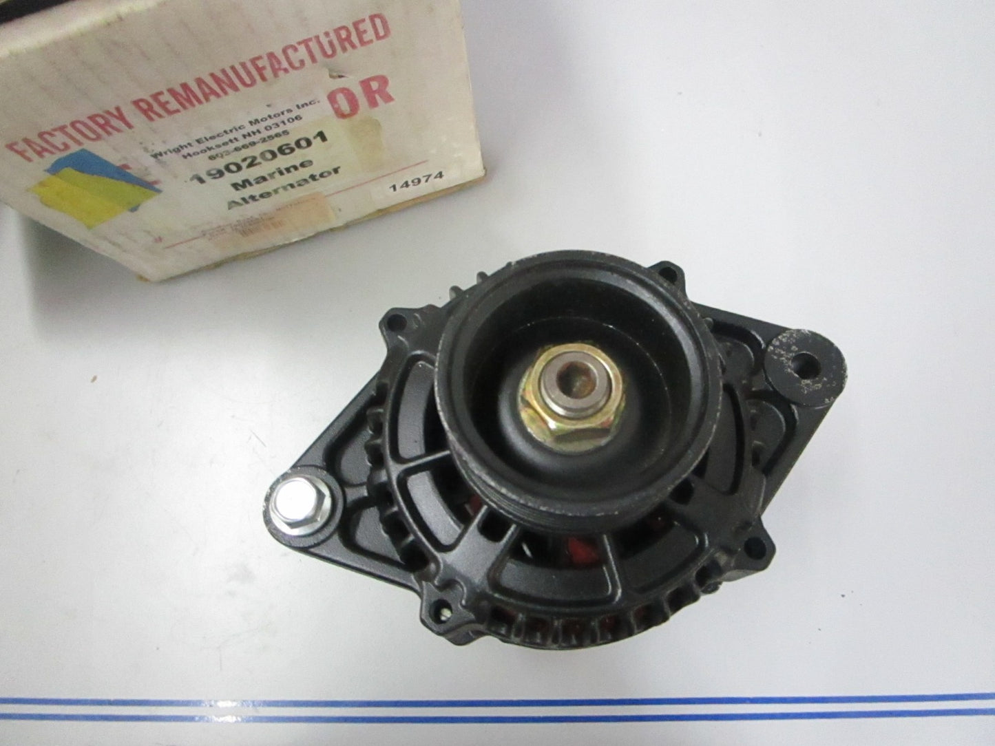 *NEW* 0720 Wright Electric 12V 70AMP Alternator 19020601 Replace: 862031 862031T