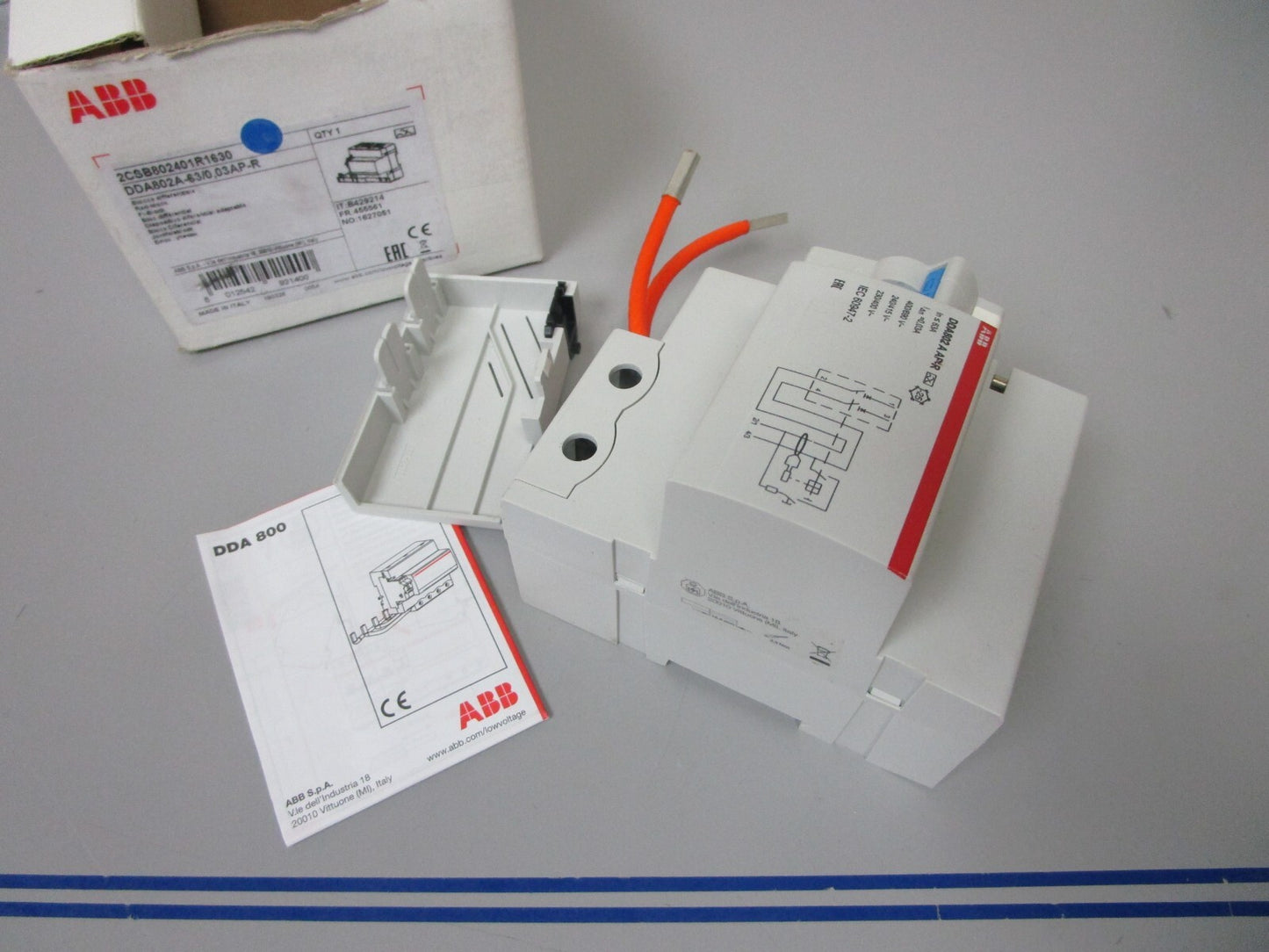 *NEW* 0720 ABB Block DDA802A-63/0.03AP-R