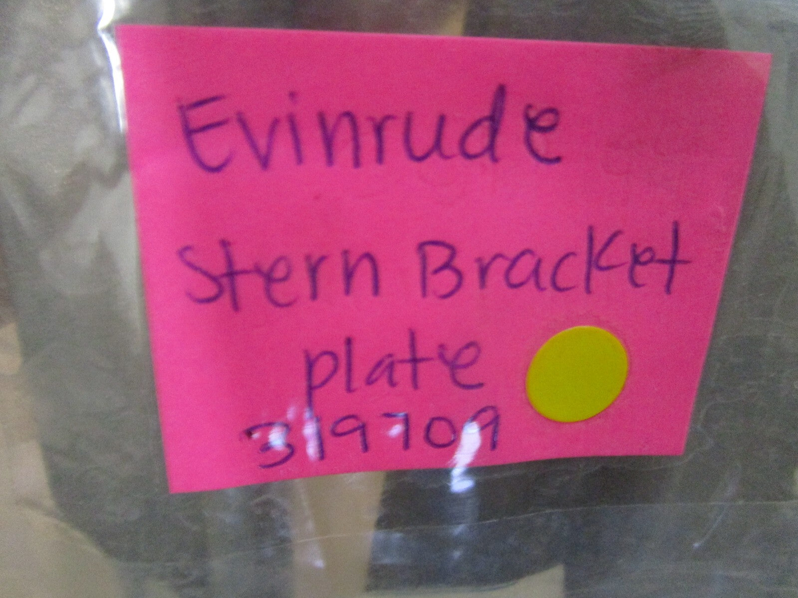 *NEW OEM* 0750 OMC Johnson Evinrude STERN BRACKET  PLATE 319709 0319709