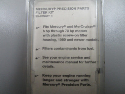 *NEW OEM* 0810 Mercury Quicksilver Filter Kit 35-87946T 3