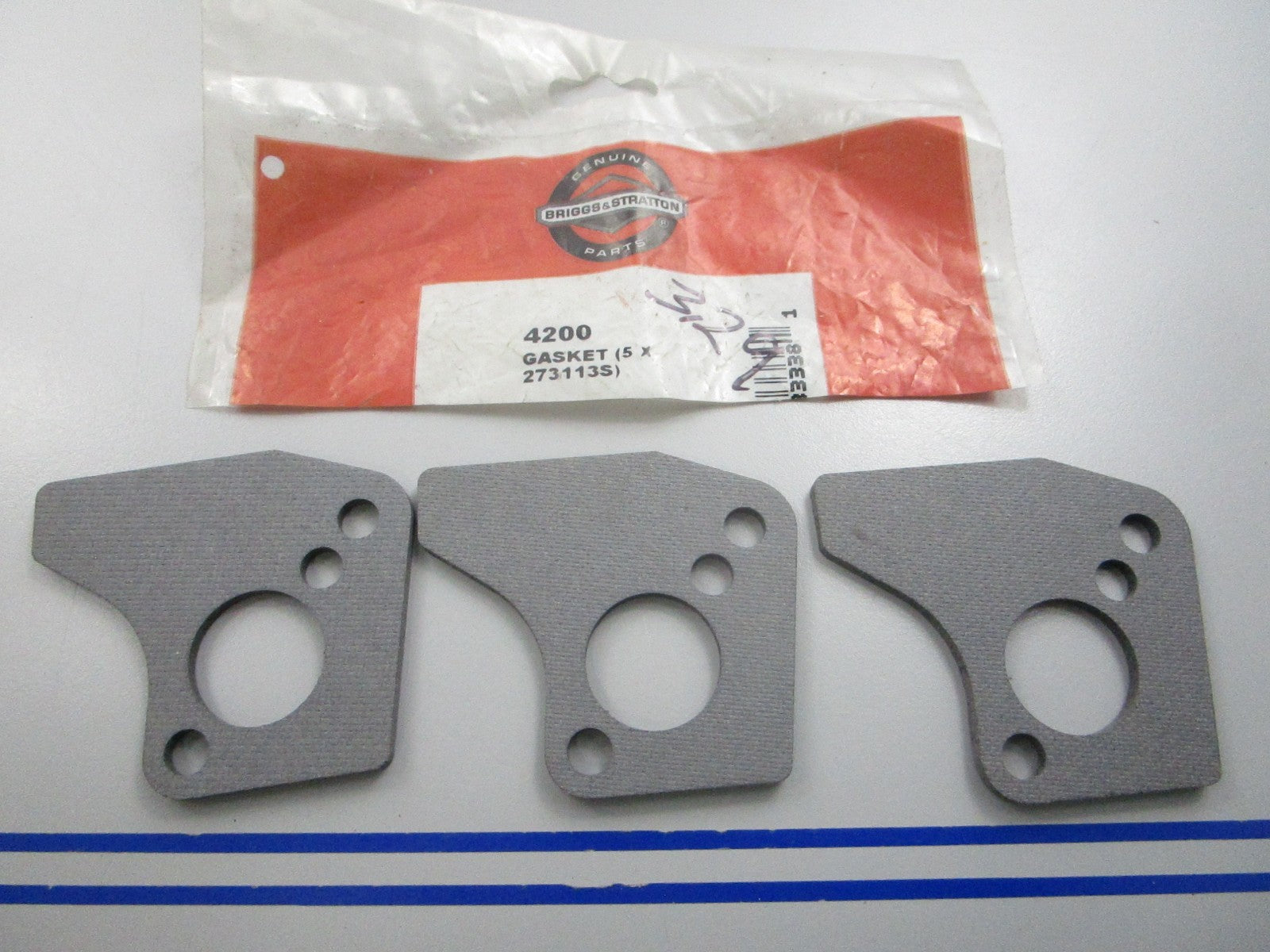 NEW OEM (LOT OF 3) 2731138 Briggs & Stratton Gasket 0810