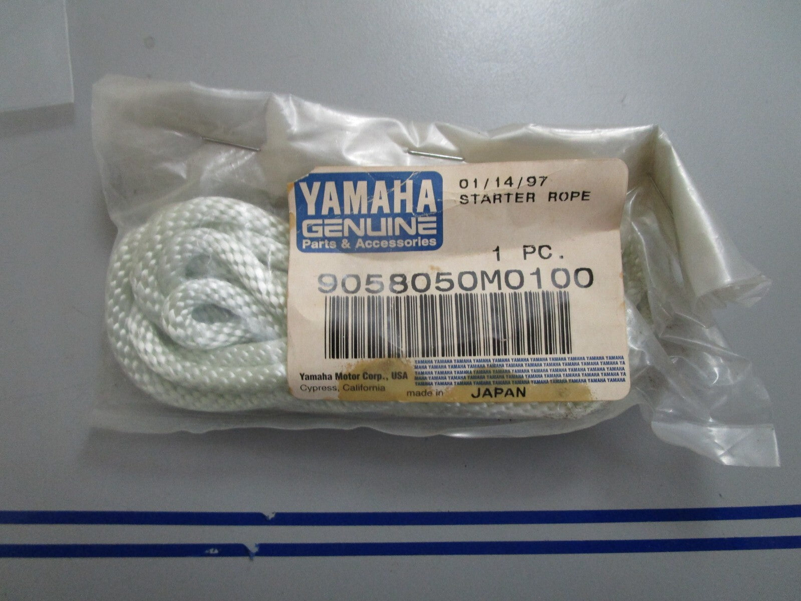 *NEW OEM* 0810 Yamaha Starter Rope 90580-50M01-00-00