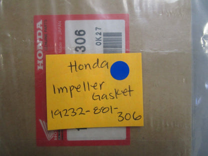 *NEW OEM* 0810 Honda Impeller Gasket 19232-881-306