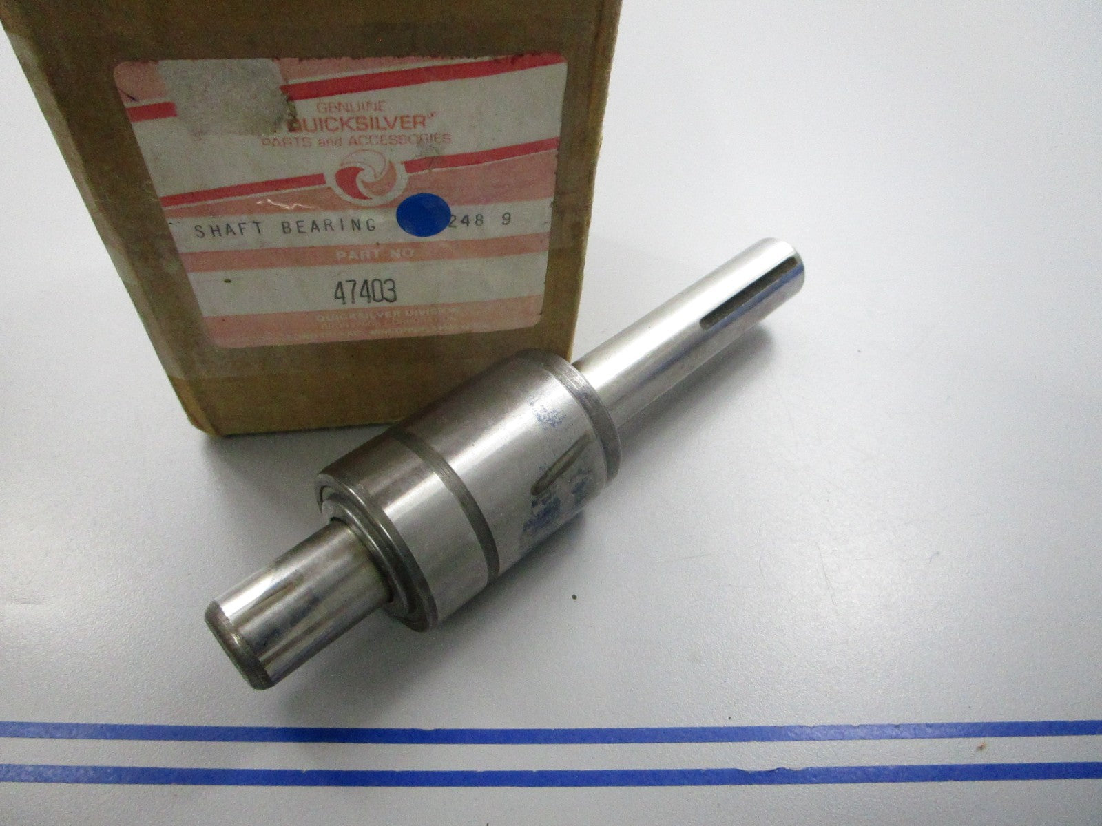 NEW OEM 47403 Mercury Quicksilver Shaft & Bearing 0810