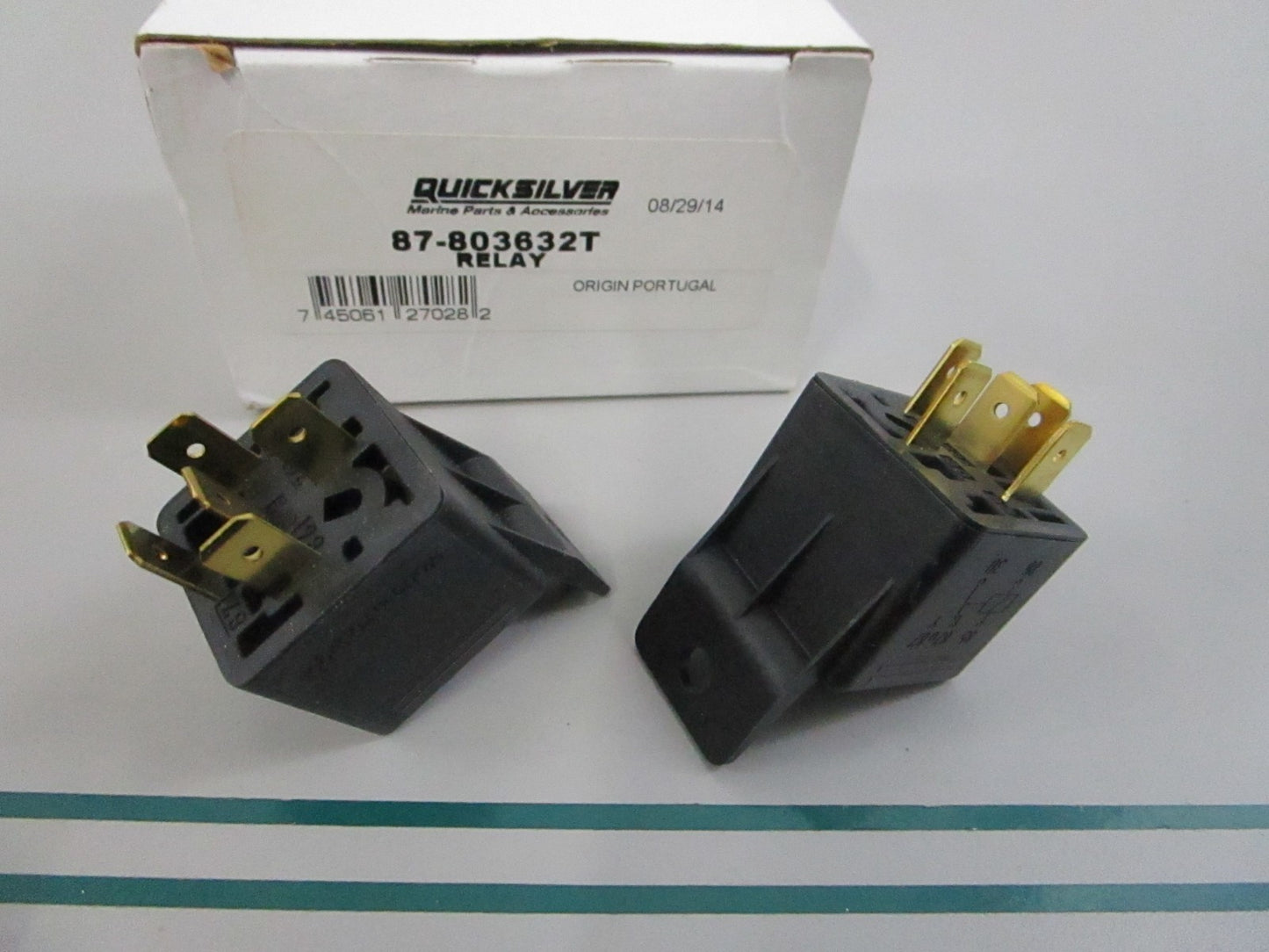 NEW OEM (LOT OF 2) 87-803632T Mercury Quicksilver Relay 0810