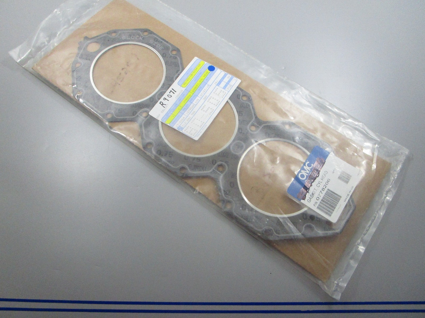 *NEW OEM* 0810 OMC Johnson Evinrude Cylinder Head Gasket 778206 0778206