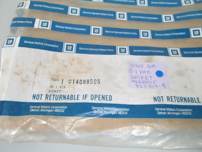 *NEW OEM* 0720 Volvo Penta GM Oil Pan Gasket 14088505 855819-9