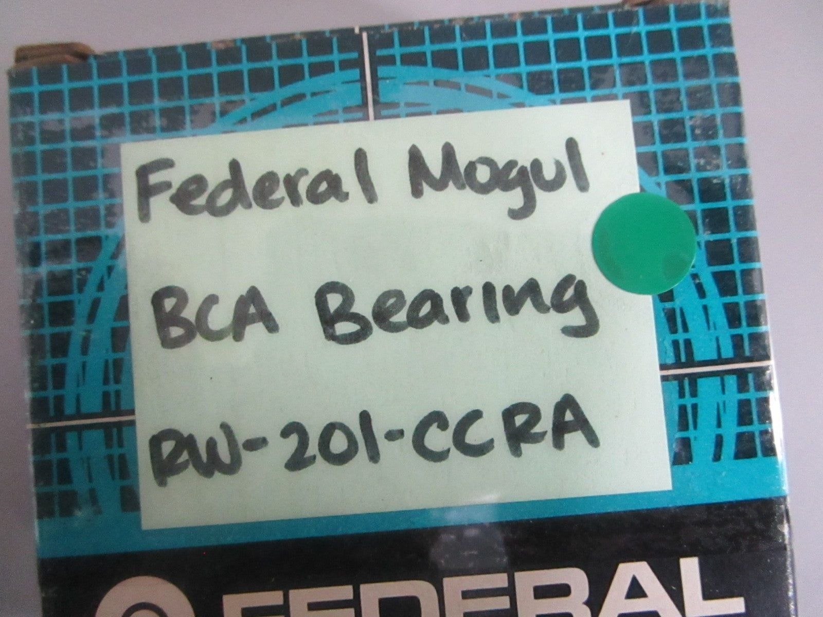 NEW OEM RW-201-CCRA Federal Mogul BCA Bearing 0820