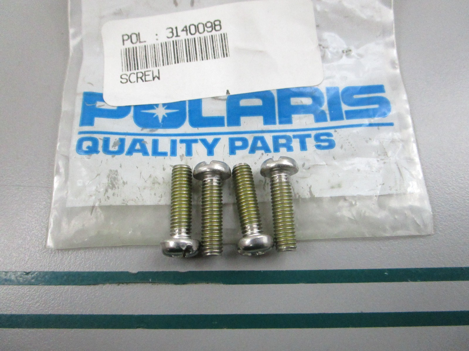 NEW OEM (LOT OF 4) 3140098 Polaris Screw 0810