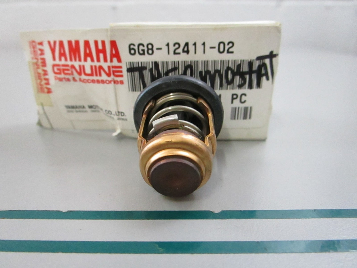NEW OEM 6G8-12411-02-00 Yamaha Thermostat 0810