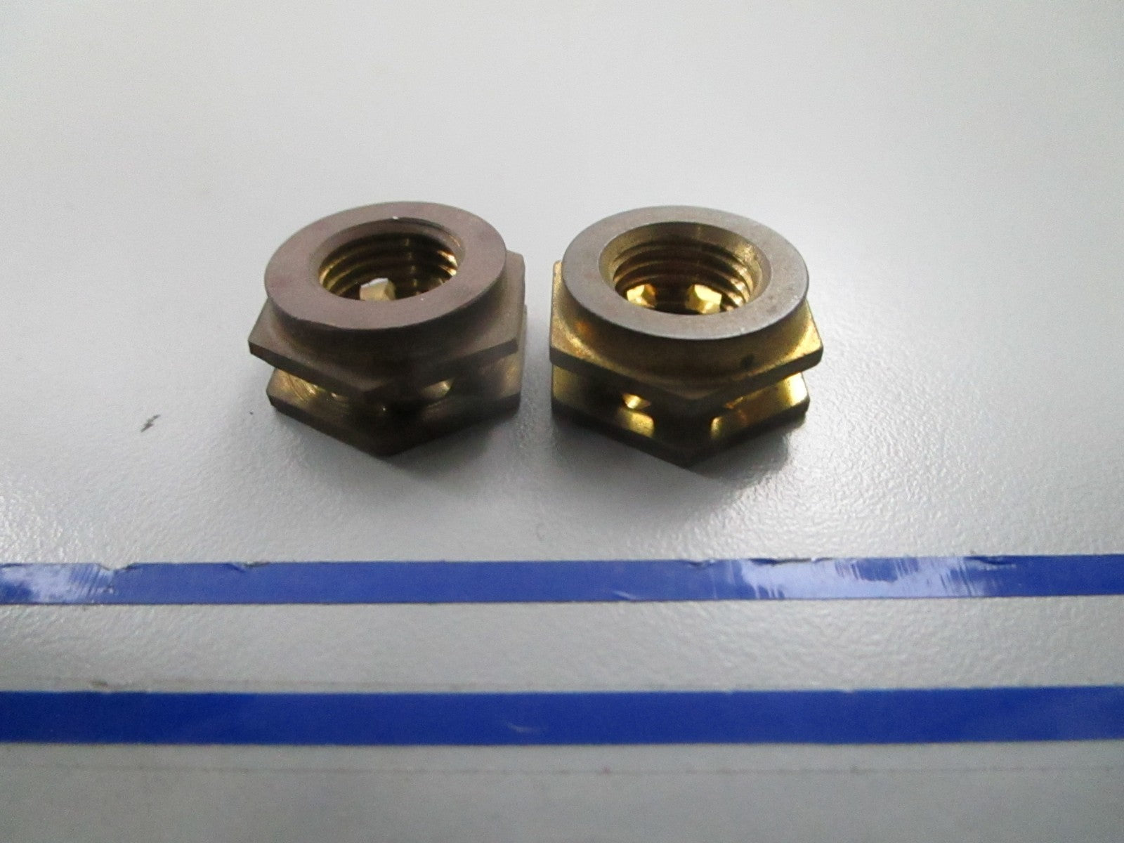 *NEW OEM* (LOT OF 2) 0810 OMC Johnson Evinrude Prop Nut 203829 0203829