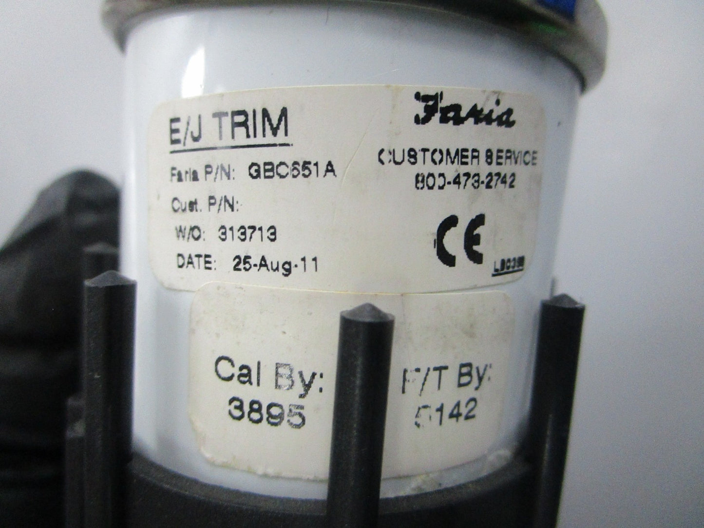 NEW GBC651A Faria 2" Trim Gauge 0810