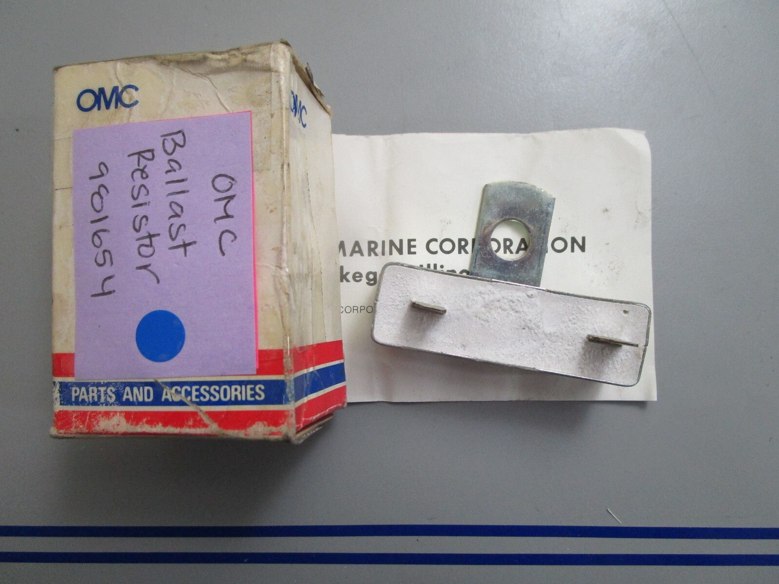 *NEW OEM* 0720 OMC Johnson Evinrude Ballast Resistor 981654 0981654