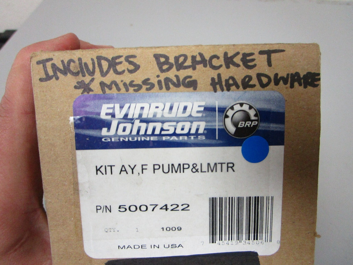 *NEW OEM* 0720 OMC Johnson Evinrude Fuel Pump Kit 5007422