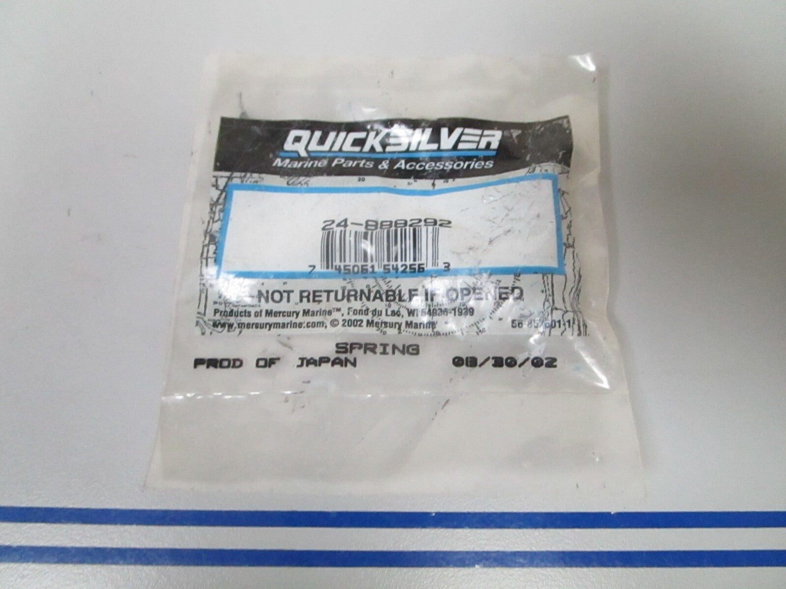 *NEW OEM* 0810 Mercury Quicksilver Spring 24-888292
