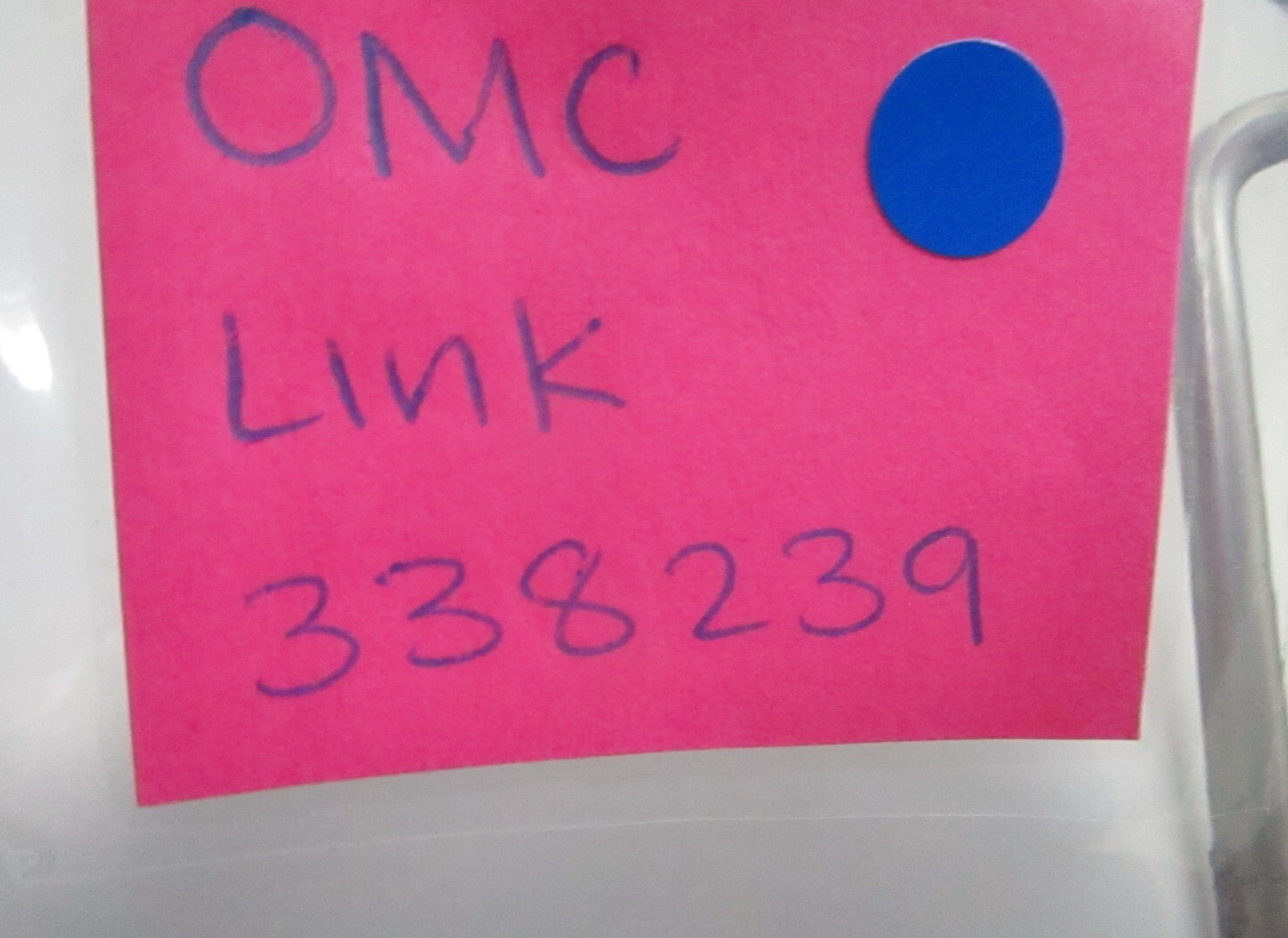 *NEW OEM* 0810 OMC Johnson Evinrude Link 338239 0338239