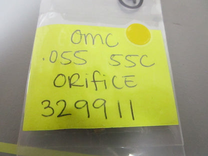 *NEW OEM* 0720 OMC Johnson Evinrude #55 55C Orifice 329911 0329911