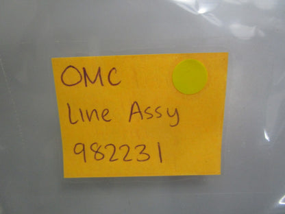 *NEW OEM* 0820 OMC Johnson Evinrude Line Assy 982231 0982231
