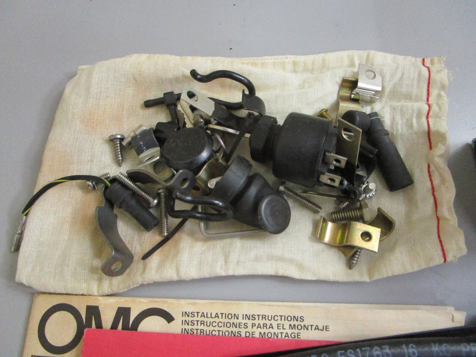 *NEW OEM* 0820 OMC Johnson Evinrude Remote Electric Start Kit 174655 0174655