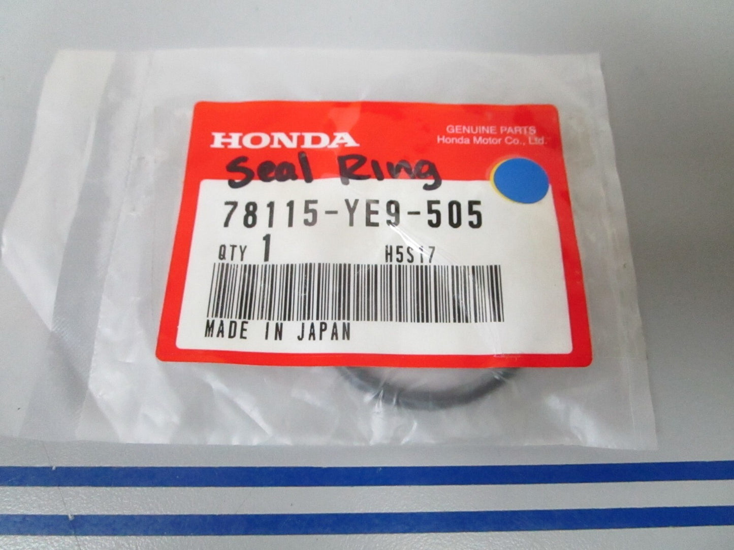 *NEW OEM* 0810 Honda Seal Ring 78115-YE9-585